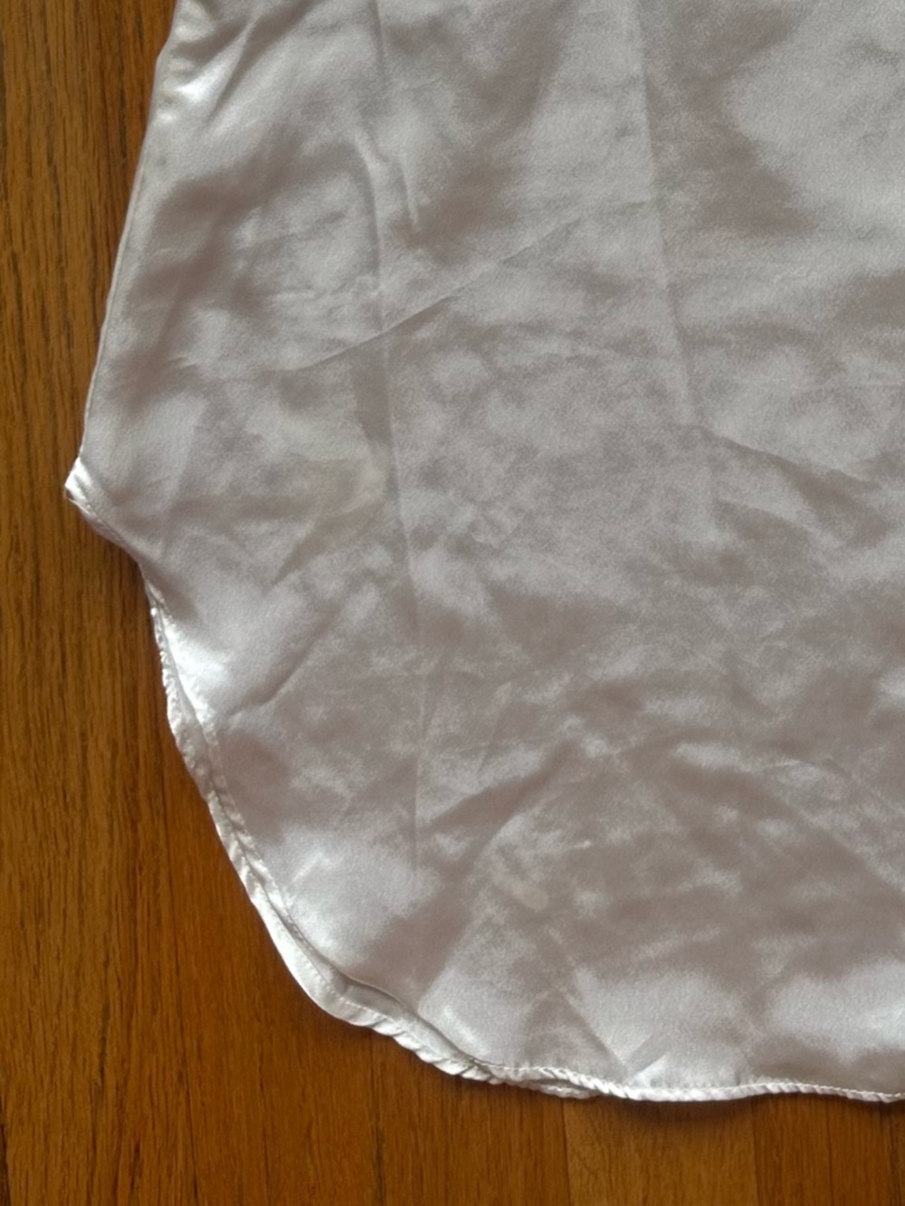 Vintage Val-Mode Ivory Satin Nightgown - Picture 11 of 11
